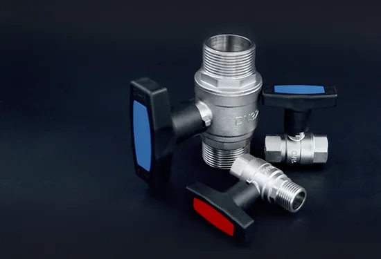 Brass Gas Ball Valve AV1006-mm Nickel Plating